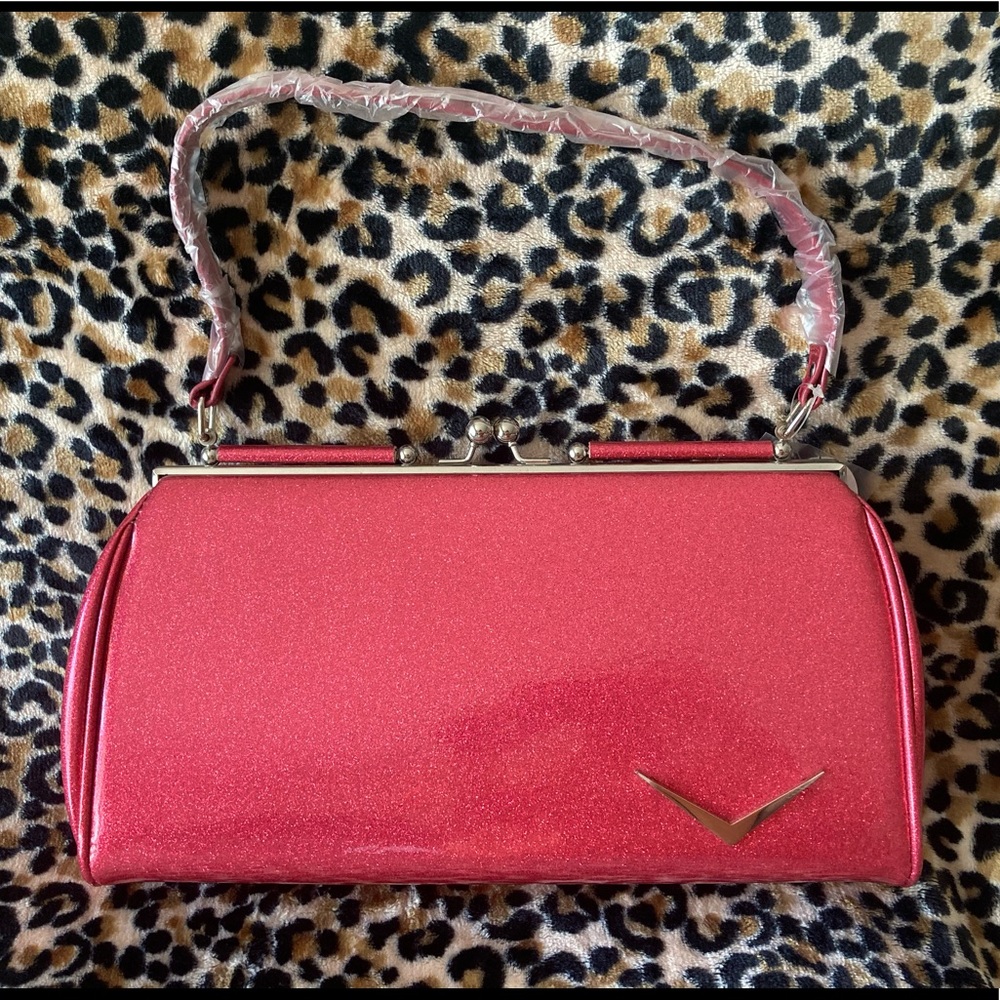 Lux de Ville Pink Sparkle Purse